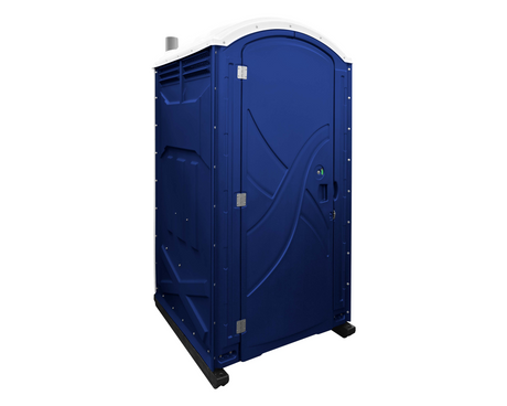 Axxis Portable Restroom -  Solid Floor, 60gal Tank W/Seat, Urinal & Tp Dispenser Included (Assembled)