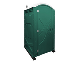 Axxis Portable Restroom -  Solid Floor, 60gal Tank W/Seat, Urinal & Tp Dispenser Included (Assembled)