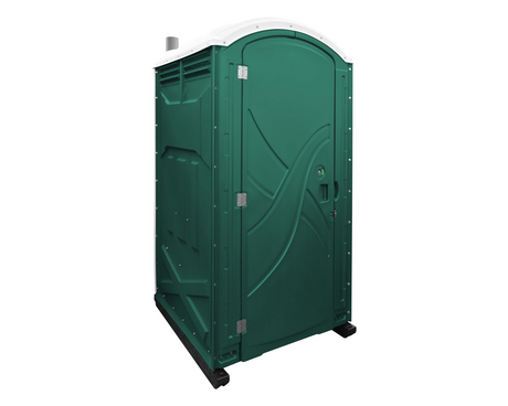 Axxis Portable Restroom -  Solid Floor, 60gal Tank W/Seat, Urinal & Tp Dispenser Included (Assembled)