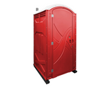 Axxis Portable Restroom -  Solid Floor, 60gal Tank W/Seat, Urinal & Tp Dispenser Included (Assembled)