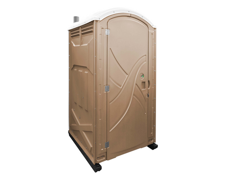 Axxis Portable Restroom -  Solid Floor, 60gal Tank W/Seat, Urinal & Tp Dispenser Included (Assembled)