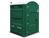 Liberty Wheelchair Accessible Portable Restroom - Solid Floor, 35gal Tank W/Seat & Tp Dispenser Included (Assembled)