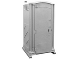 Maxim 3000 Premium Portable Restroom - Solid Floor, 70gal Tank W/Seat, Urinal & Tp Dispenser Included (Assembled)