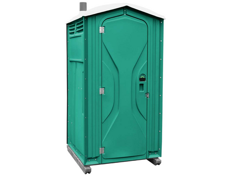 Tufway Portable Restroom - Solid Floor, 70gal Tank W/Seat, Urinal & Tp Dispenser Included (Assembled)