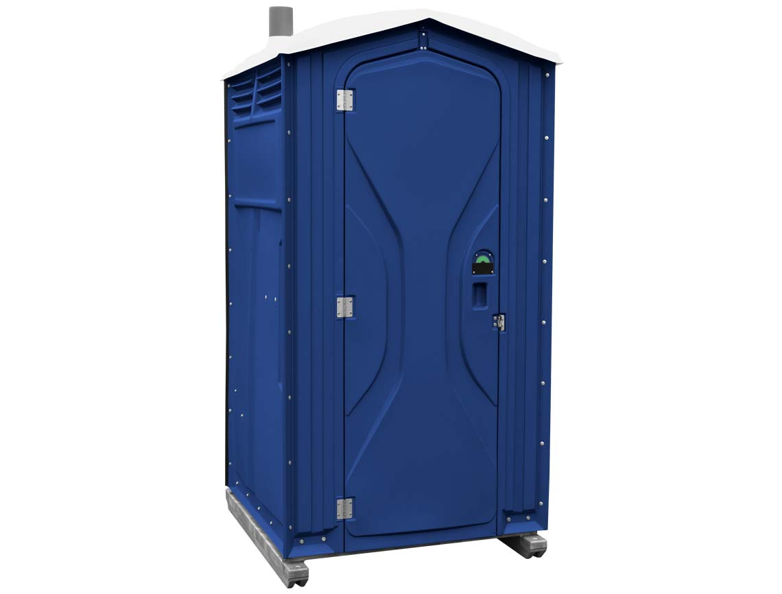 Tufway Portable Restroom - Solid Floor, 70gal Tank W/Seat, Urinal & Tp Dispenser Included (Assembled)