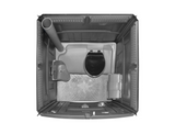 Axxis Portable Restroom -  Solid Floor, 60gal Tank W/Seat, Urinal & Tp Dispenser Included (Assembled)