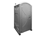 Axxis Portable Restroom -  Solid Floor, 60gal Tank W/Seat, Urinal & Tp Dispenser Included (Assembled)