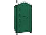 Global Ii Portable Restroom - Solid Floor, 70gal Tank W/Seat, Urinal & Tp Dispenser Included (Assembled)