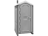 Global Ii Portable Restroom - Solid Floor, 70gal Tank W/Seat, Urinal & Tp Dispenser Included (Assembled)