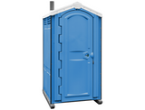 Global Ii Portable Restroom - Solid Floor, 70gal Tank W/Seat, Urinal & Tp Dispenser Included (Assembled)