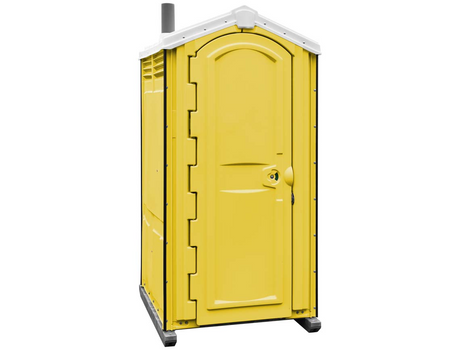 Global Ii Portable Restroom - Solid Floor, 70gal Tank W/Seat, Urinal & Tp Dispenser Included (Assembled)