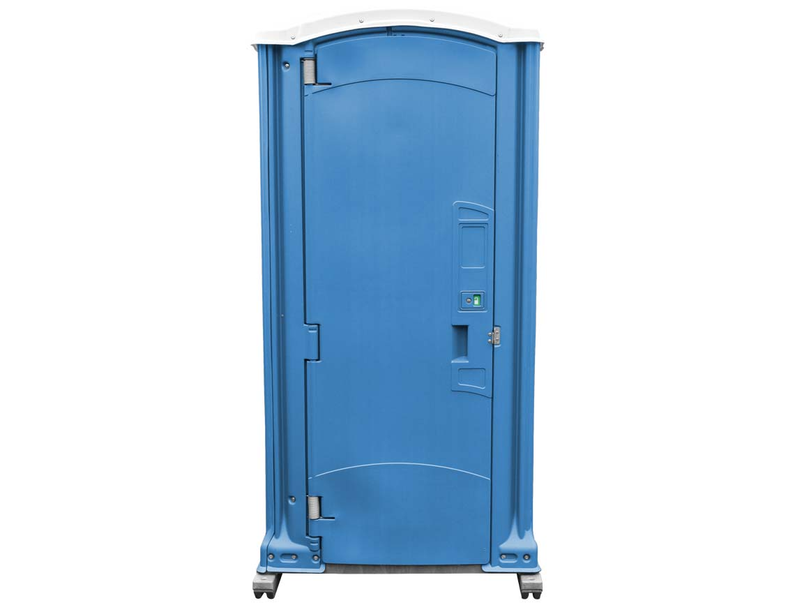 Maxim 3000 Premium Portable Restroom - Solid Floor, 70gal Tank W/Seat, Urinal & Tp Dispenser Included (Assembled)