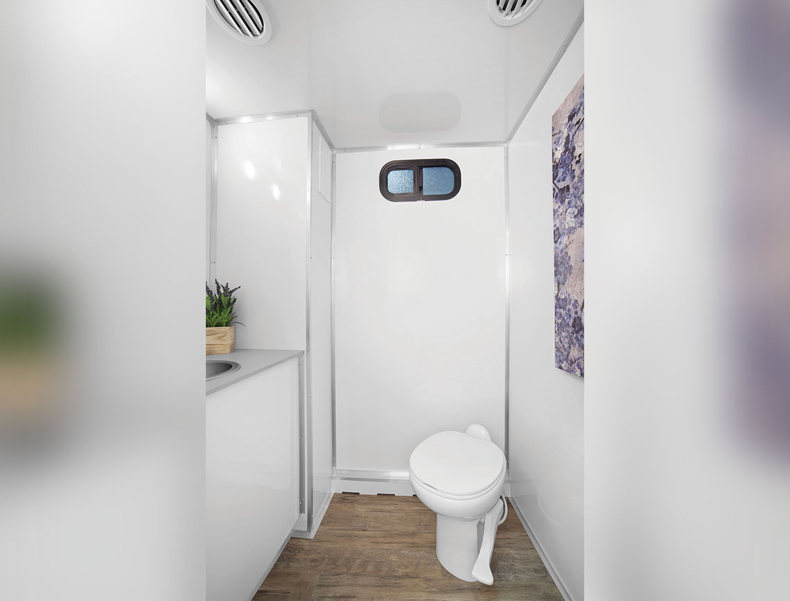 Selfie Pod 2 Station Restroom Stand W/ A/C