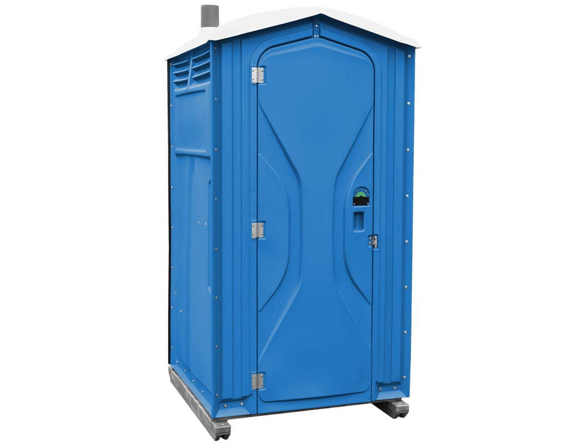 Tufway Portable Restroom - Solid Floor, 70gal Tank W/Seat, Urinal & Tp Dispenser Included (Assembled)