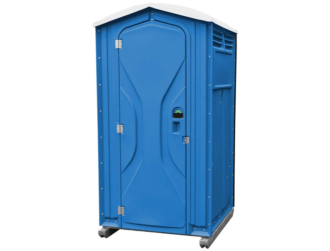 Tufway Portable Restroom - Solid Floor, 70gal Tank W/Seat, Urinal & Tp Dispenser Included (Assembled)